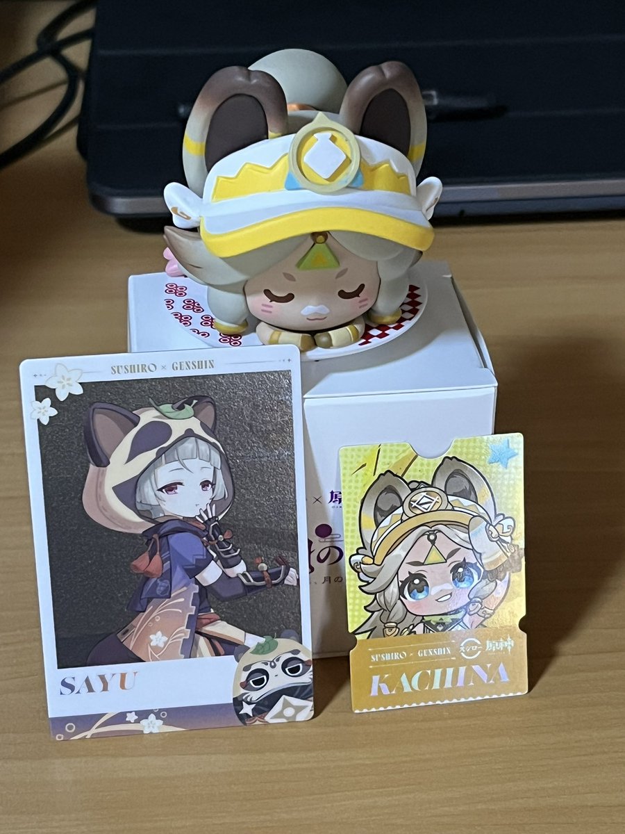 スシローコラボ行ってきました！
カチーナちゃんカワイイ⤴︎