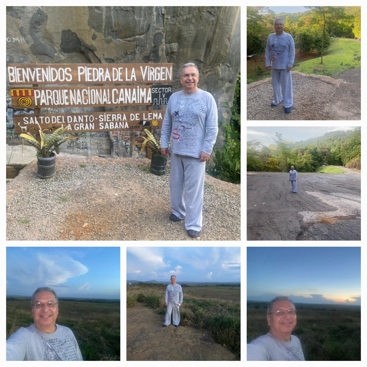 ...y sigo ‼️FELIZ‼️... hoy en el Parque Nacional Canaima, comenzando a recorrer la imponente Gran Sabana...