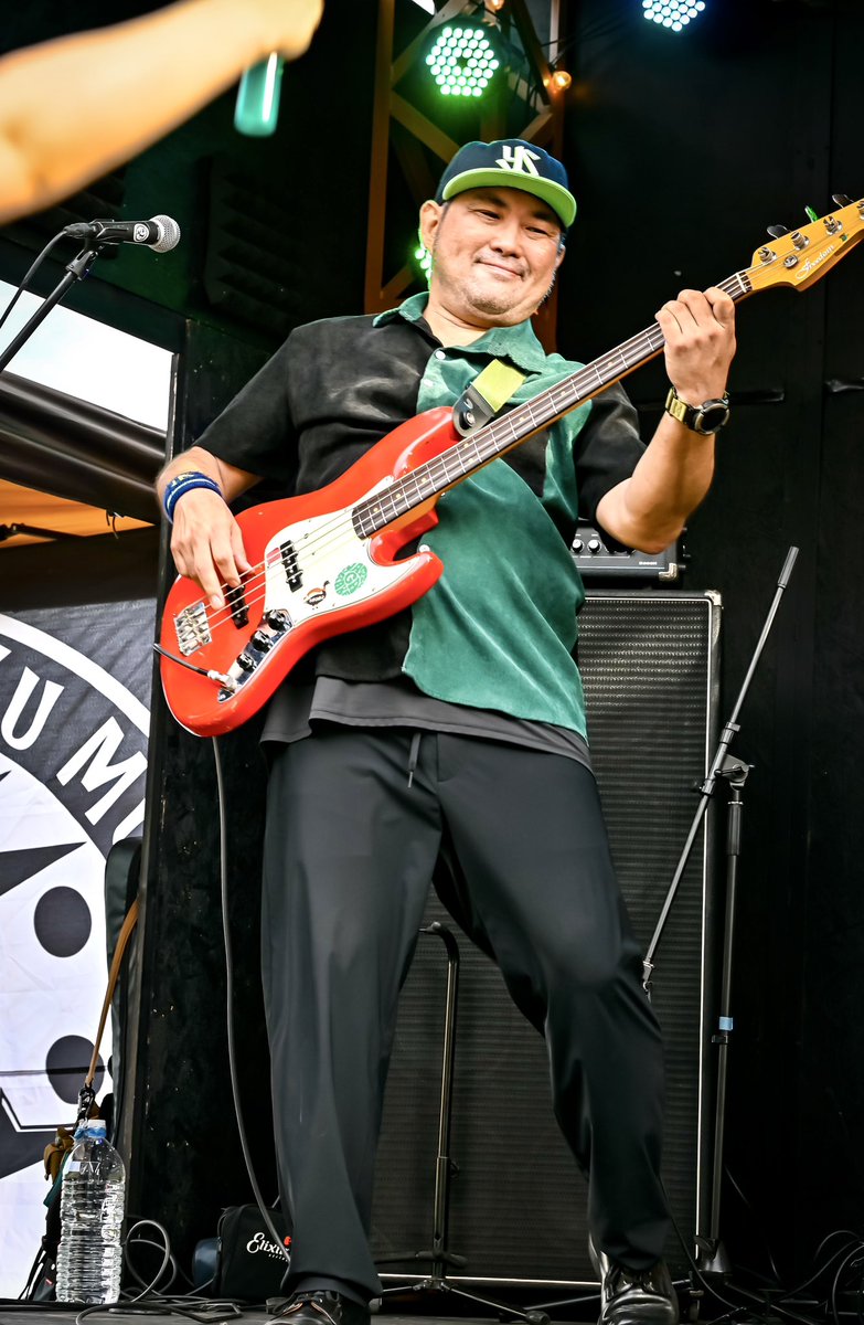 mykey_fv's tweet image. 愛のリズム隊💚

楽しそうに🥁叩くオカノ氏を見て涙😭
憎たらしいほどの満面の笑み😆

ありがとーオリゴ糖ー🙌

感謝してます✨

#Vanityyy
#ベース新加入
#平均年齢上がったけどw
#グリフェス
#銭楽