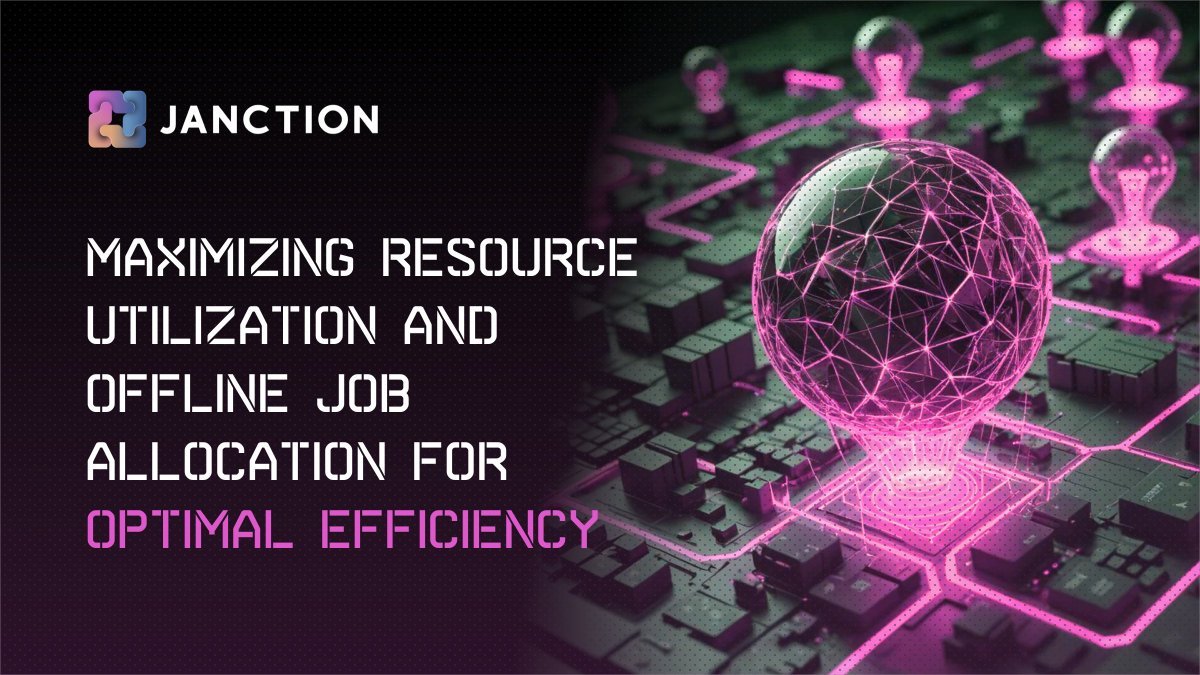 JANCTION_Global's tweet image. Imagine fully utilizing your device's resources during idle times, optimizing efficiency and contributing to distributed offline jobs. #Janction Network is born to colocation to the next level by harnessing idle processor #computingpower.
