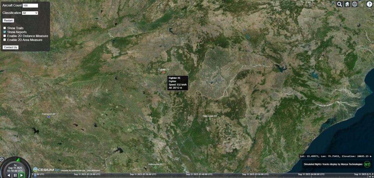 ManyaTechBang's tweet image. 🚀 New Blog: How to Add a Cesium Entity Tooltip ✈️
Make your 3D globe interactive! Learn how to show aircraft speed, altitude & classification on hover in #CesiumJS.
🔗 Read here: 
manyatechnologies.com/cesium-entity-…
#Cesium #GIS #ManyaTechnologies