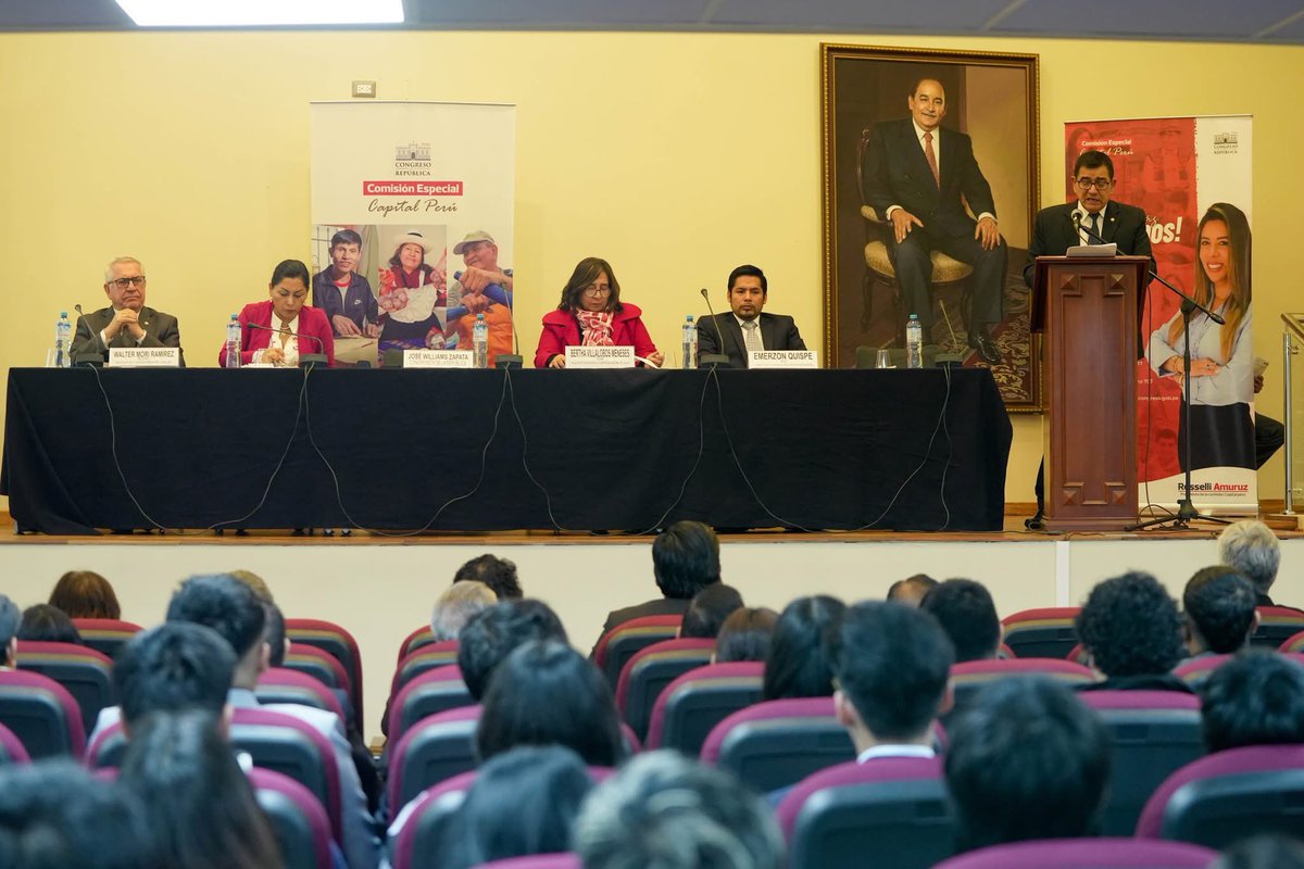 Comisión Especial Multipartidaria Capital Perú tweet media