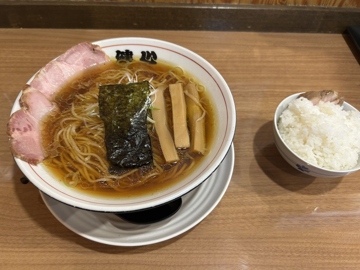 code_rider_tech's tweet image. 県外研修がてらラーメン🍜
あっさりで研修にもバッチリ👌
#らーめん健心