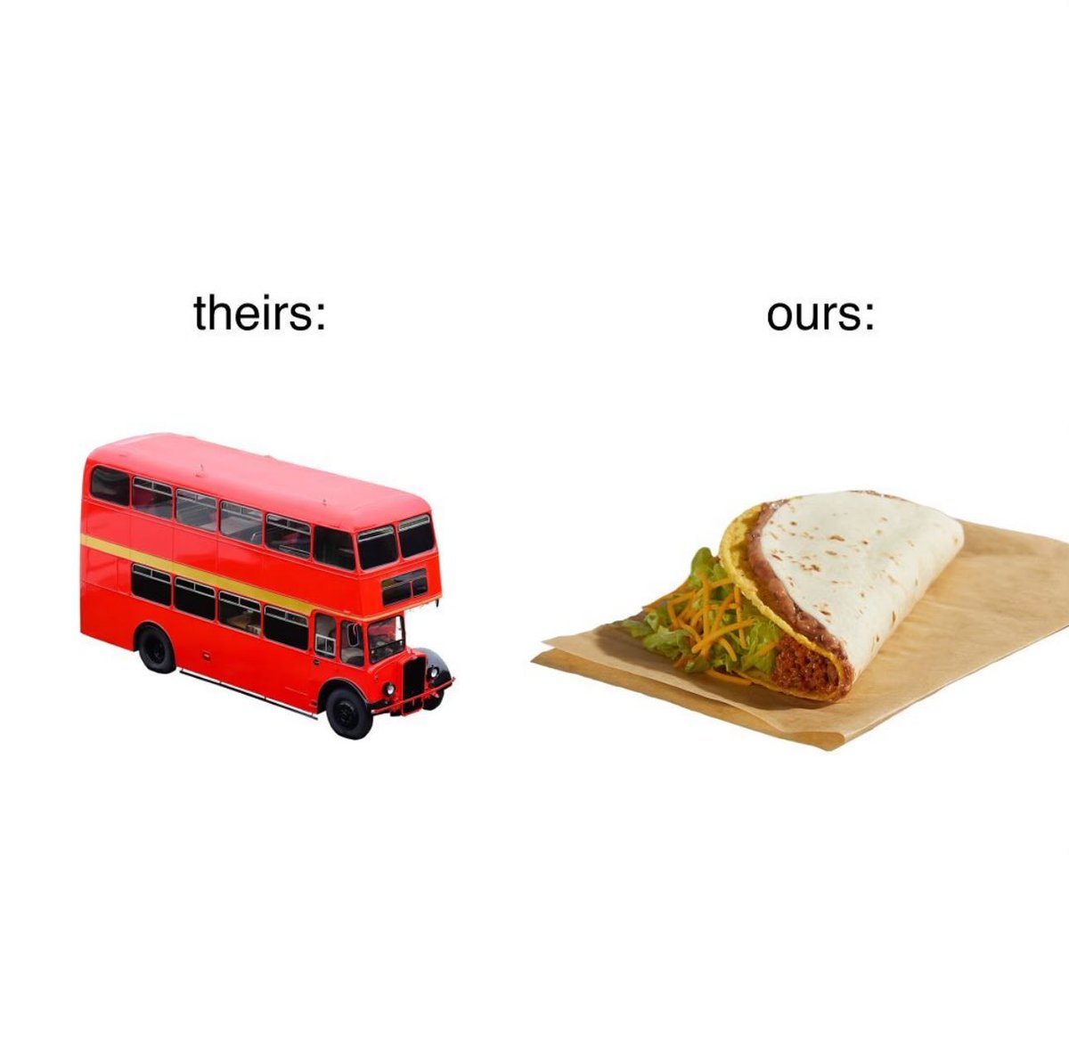 Even though it’s always been back. (Goated staff). the double decker is back