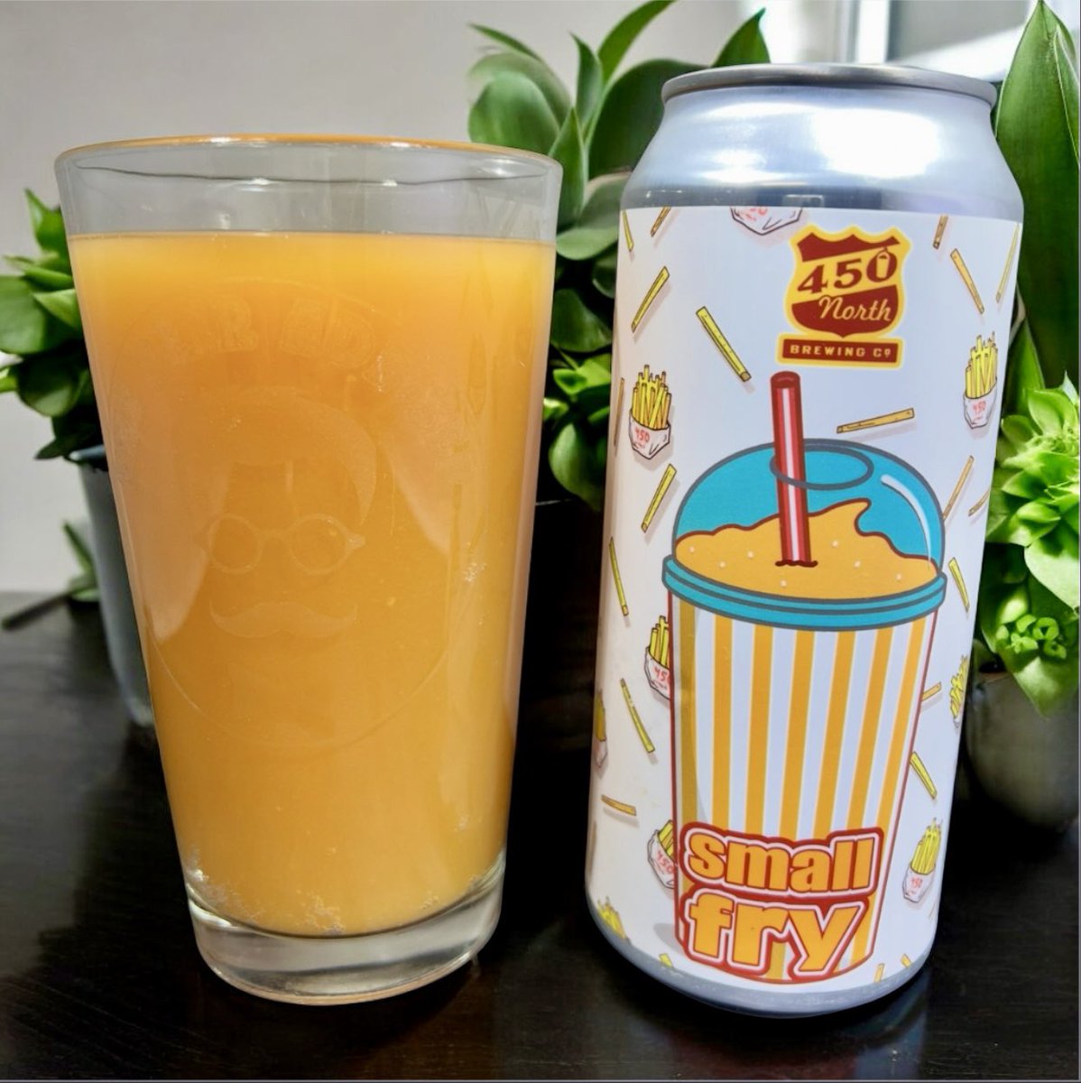 BeerAdviser's tweet image. 🥤 Slushy XL: Small Fry – @450North (IN)
 Smoothie in a pint glass. Fruity, sweet, tart, and fun—basically dessert without a spoon.

One sip, you get the picture. Rating: 4.011

#TheBeerAdviser #onesip #450north