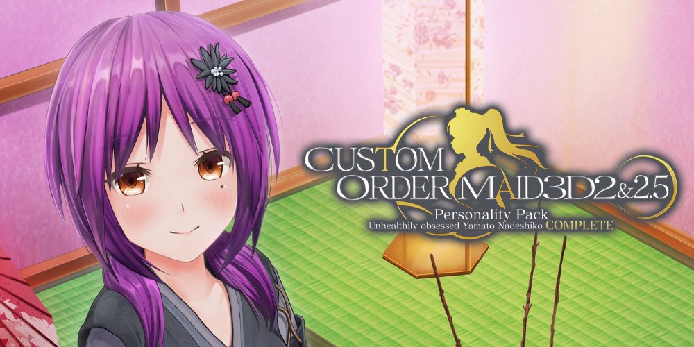 The Custom Order Maid 3D2 - Unhealthily Obsessed Yamato Nadeshiko DLC Complete Bundle is now available on MangaGamer! Save 10% during launch!
mangagamer.com/r18/detail.php…