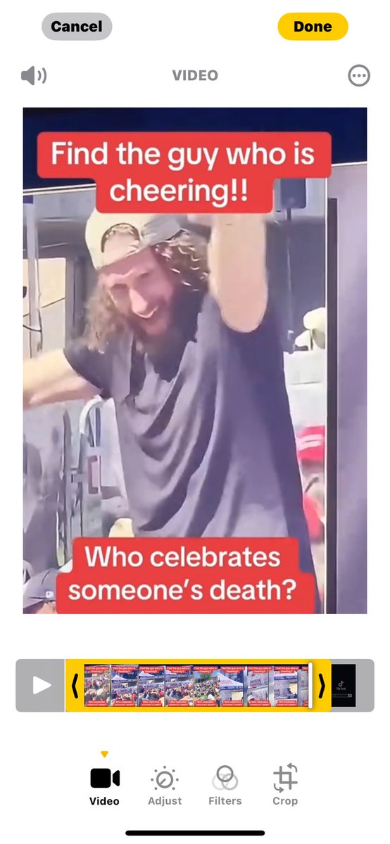 TheLucyShow1's tweet image. This guy cheered after Charlie Kirk was assassinated. I have no words left 😡