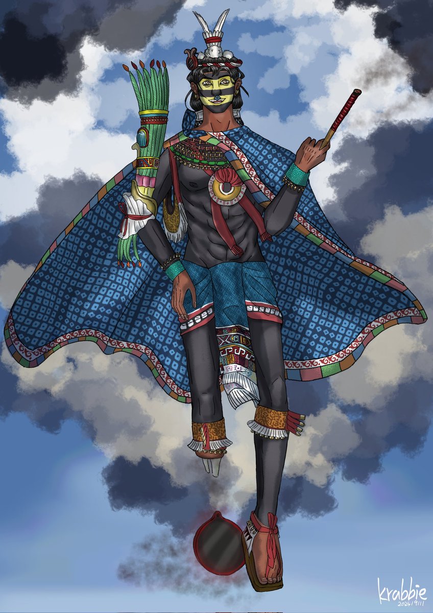 crabbybaddie45's tweet image. Tezcatlipoca, codex borgia
#nahuatl #tezcatlipoca #aztec