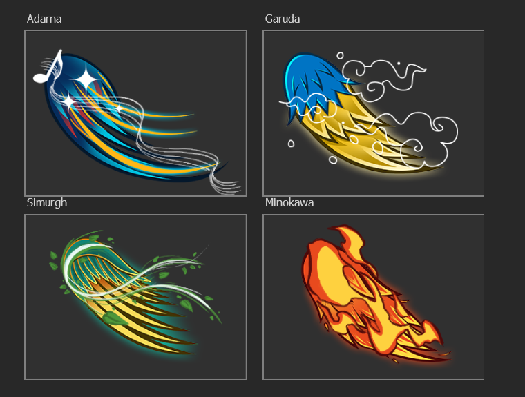 Legendary Wings are soaring to new heights 🪽

Each one will soon come alive with fresh animations, adding new flair inspired by mythical birds from across cultures.

Each flap is charged with power and style, elevating every battle.

Which Legendary Wing are you rocking with? 👀