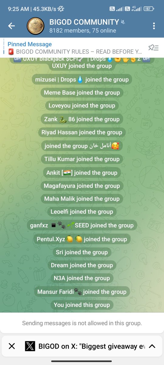 msgupta9569's tweet photo. @BiGODToken Good project
@taju578
@hfjg5788

0x3014519a3f6669e5e20f87d09dA1a5976E8edd2E https://t.co/elW7SQwyrS