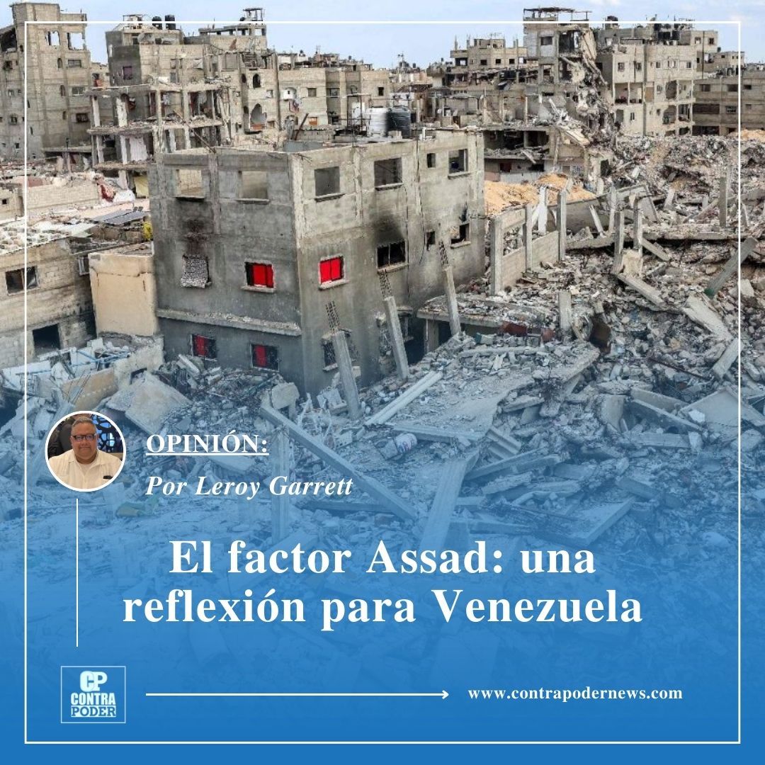 🔗 Lee esta y otras noticias en nuestra pagina web: contrapodernews.com/el-factor-assa…

Por Leroy Garrett (@lerogarrett).

A un año de las fallidas elecciones del 28 de julio del año pasado, el escenario geopolítico ha dado un vuelco. La designación del gobierno como organización