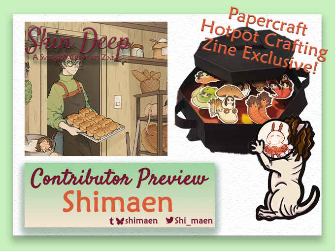 It was my pleasure wot be able to work in <a href="/SvssSkinZine/">SVSSSkinZine</a> !
If you want to see more of the cool art others have made, and maybe be able to build your own crafts go order one of your own

svssskinzine.bigcartel.com

Preorders are currently open! Available until September 30 <3

#SVSSS