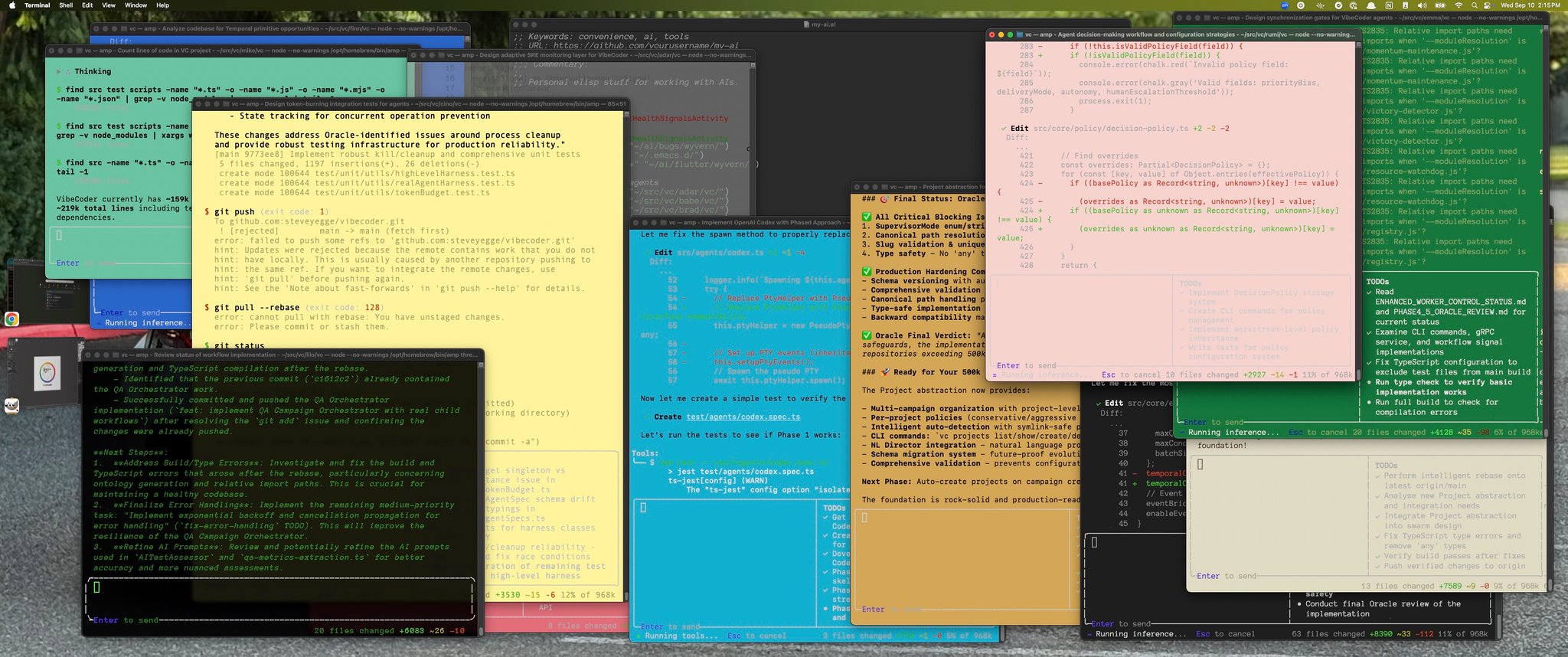 Steve Yegge on writing a quarter million lines of code in six days using LLMs