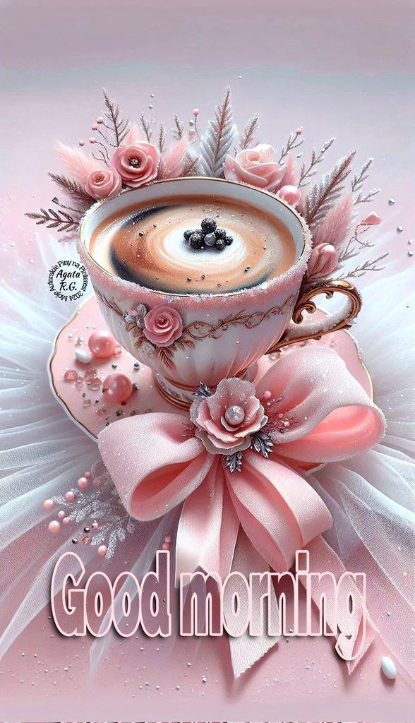 💛 EVERY DAY IS A HUGE, FASCINATING RIDDLE 🩷 NOTHING, BAD OR GOOD, CAN BE PREDICTABLE. THAT'S WHY I LIVE LIFE TO THE FULLEST - EVERY SECOND COULD BE MY LAST 🩵 GOOD MORNING TO ALL MY BELOVED FRIENDS, I'M HAPPY TO WELCOME YOU WITH DELICIOUS COFFEE 🎀🤍🩷🤍🎀☕️🧁☕️🧁😍👋🎀🤍🩷🤍🎀
