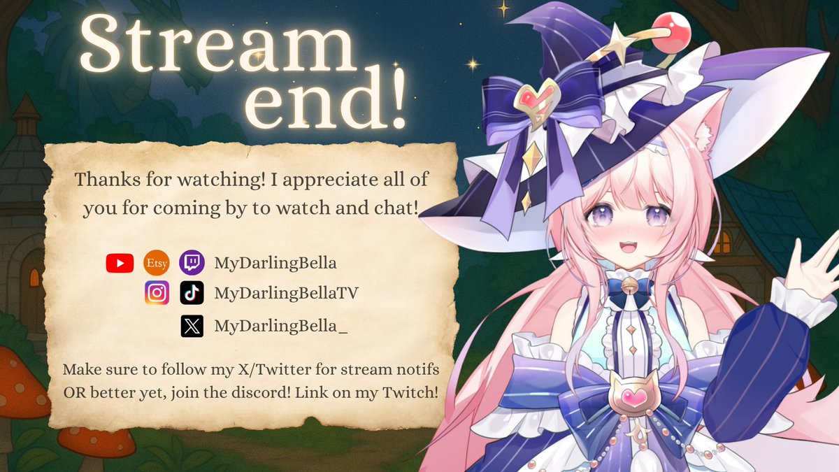 STREAM END! TYSM for the gifted subs!!! We are close to our 25 sub goal (5 away) where chat gets to pick my hair dye + I dye my hair on stream! 

TYSM for the raids <a href="/EvieAskal/">🐾Evie Askal☕️ 【Witch Dog】 🐾 DigiDestined Era 🫡</a> and <a href="/JackSpadeVT/">Jack ♠️ PNGTuber</a>! 

#twitch #pngtuber #streamer