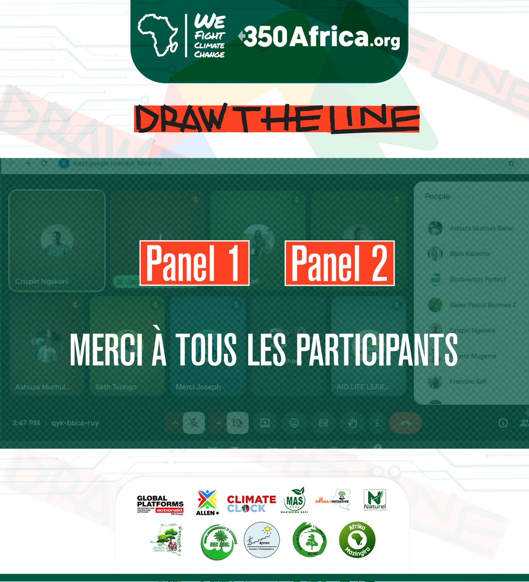 As we gear for the #GDA 2025 this September, we gathered young people for a Just Transition : In the DRC, the Climate Generation Says No to the 52 Oil Blocks and calls for an investment in sustainable practices that will also benefit future generations.🇨🇩
 dec-rdc.org/youth-committe…