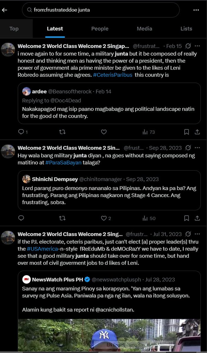 frustratedDoe's tweet image. too picky masyado ang #electoratePH #massesPH #majorityPH , &amp;amp; at least for above provincial level politics , IMHO their quality or lack thereof isnt for the #democracy we are aspiring to be.

my $0.02 :x.com/search?q=from%…