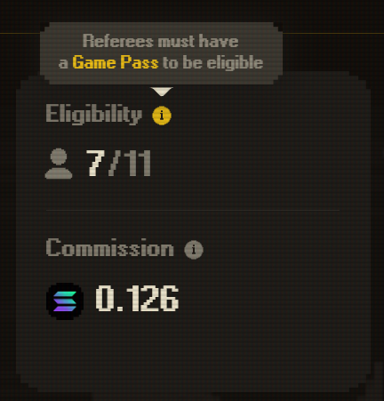 mattlefun's tweet photo. 🔔 Referral System Update

- Referrals now only need to own a Game Pass to be eligible ✅
- Purchase is no longer mandatory — free Game Pass from events also counts 🎁
- This means you can invite Solana Mobile users, and when they log in via your referral link, the system will auto-activate their referral + Game Pass, making them eligible for your reward 🎉