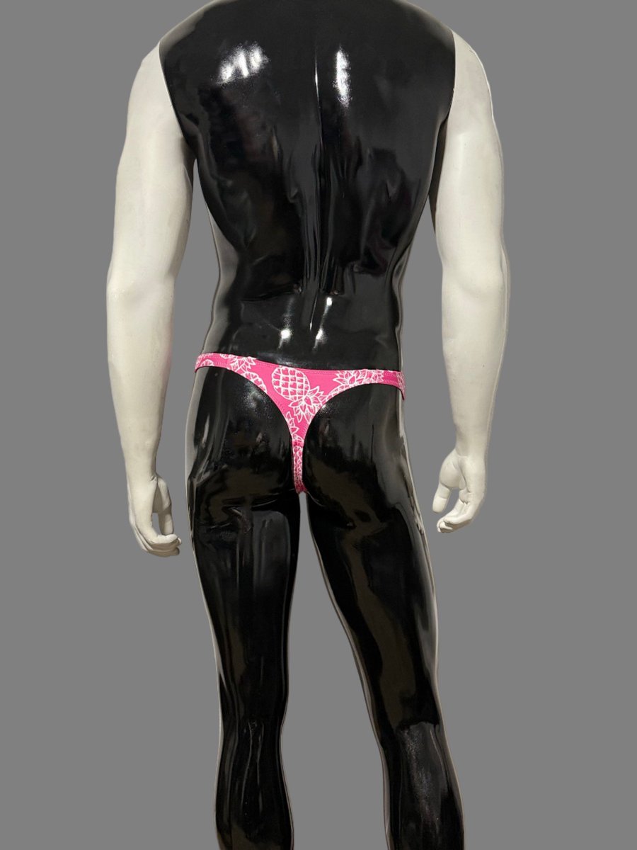HMEWRKRLINGERIE's tweet photo. Our Fruity Pink Pineapple G-String Thong https://t.co/jEUOrkszsL