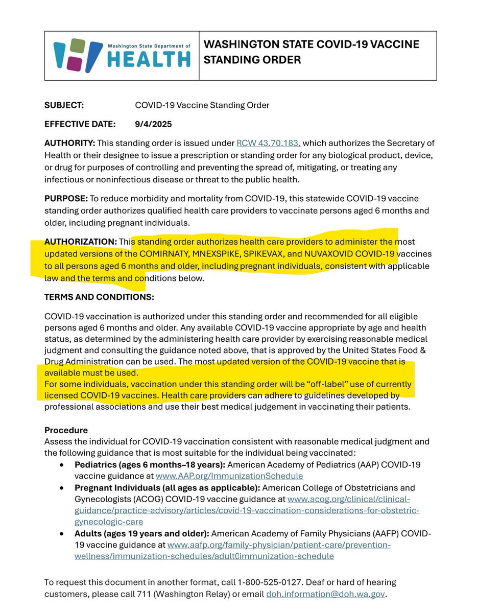 Don Ford - The People's Strategist - (@doneford) on Twitter photo Did Washington state just approve Novavax for 6+?
Because that's what this looks like to me. Did Washington state just approve Novavax for 6+?
Because that's what this looks like to me.