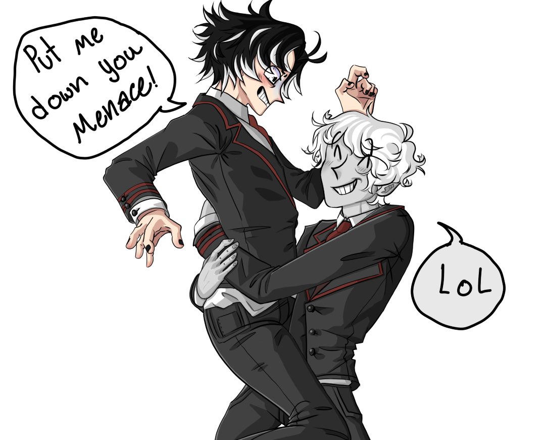 2 tweets in a day is a record, drew this cus mark is hysterical 😭#FreakShowRP