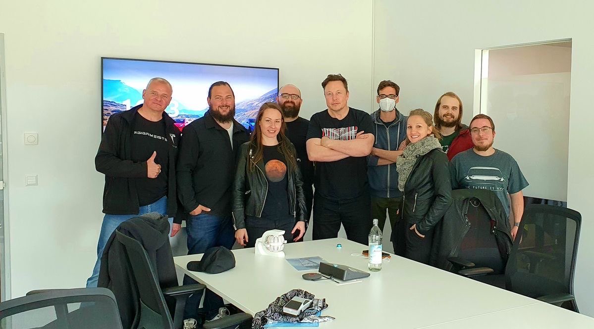 beautiful work team