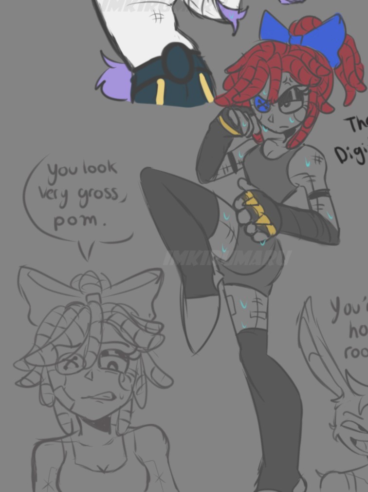 imkirumaruu's tweet photo. I live for this AU #theamazingdigitalfightclub #tadc #jax #pomni #ragatha https://t.co/7D044NCxJh