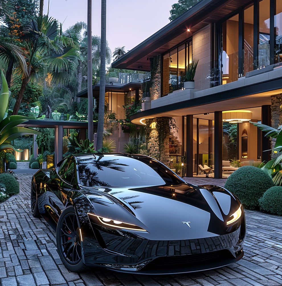 Tesla Black Panther.