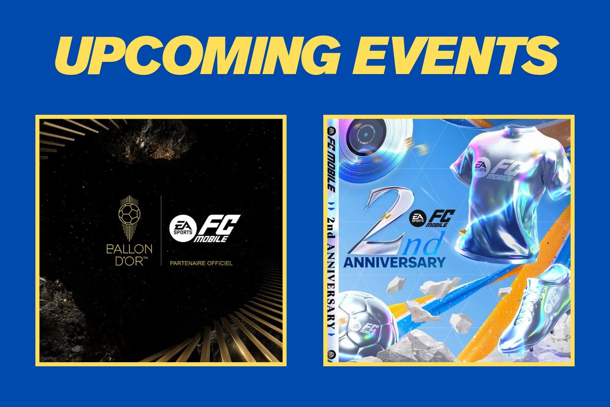 K Javier EAFC (@kjavierfm) on Twitter photo UPCOMING EVENTS :
Ballon D'Or (Side Event)
Anniversary (Main Event)
Source : <a href="/MadridistaaFC/">Madridistaa</a> UPCOMING EVENTS :
Ballon D'Or (Side Event)
Anniversary (Main Event)
Source : <a href="/MadridistaaFC/">Madridistaa</a>