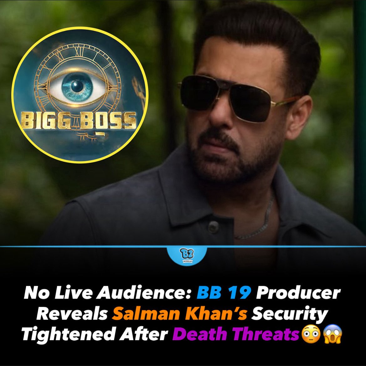 Buzzz_scrolls's tweet image. Security for Salman Khan on Bigg Boss 19 tightened after threats; no live audience, strict checks, 24/7 surveillance, and law enforcement support😳😱

#salmankhan #tightsecurity #biggboss19 #buzzzookascrolls
