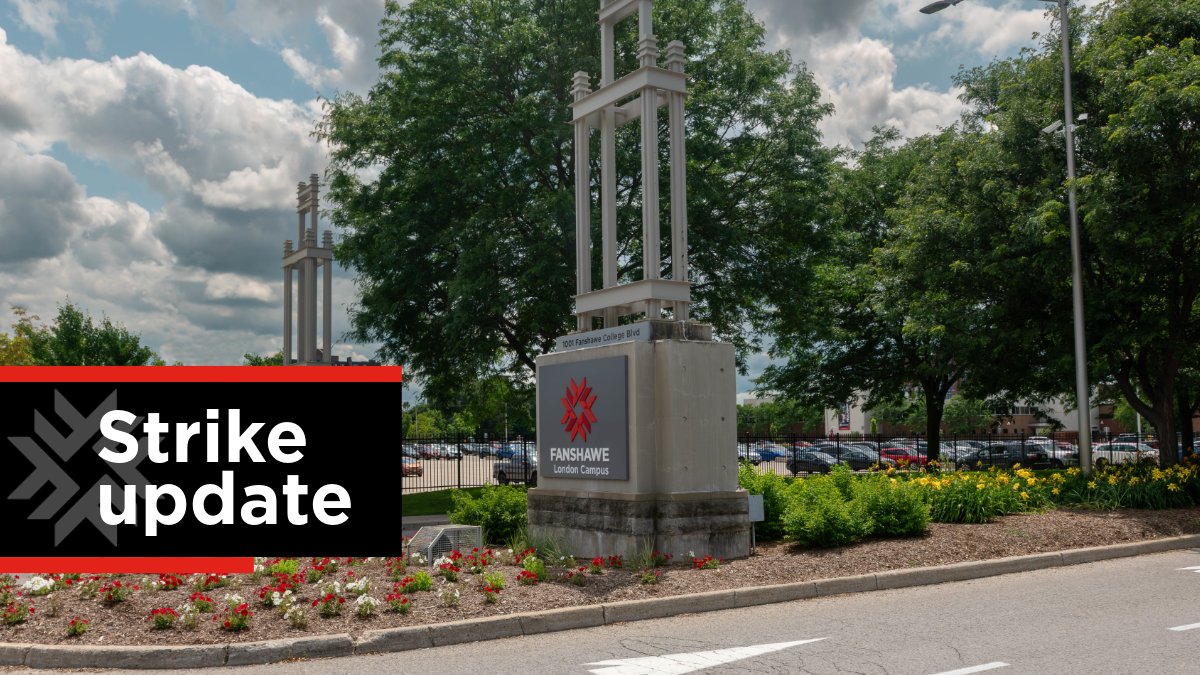 As of 12:01 a.m. on Thursday, September 11, full-time support staff at all 24 Ontario public colleges commenced strike action. Please refer to fanshawec.ca/strike for all updates and answers to frequently asked questions.