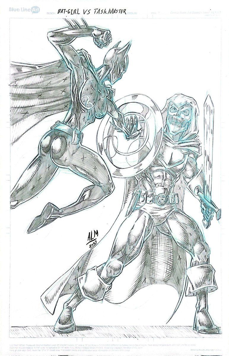 Batgirl vs. Taskmaster Artwork..

Was inspired to do this after seeing some posts a while ago. 

#dc #dccomics #marvel #marvelcomics #batgirl #cassandracain #cassandracainbatgirl #taskmaster #comics #comicart #art #drawing #pencilart