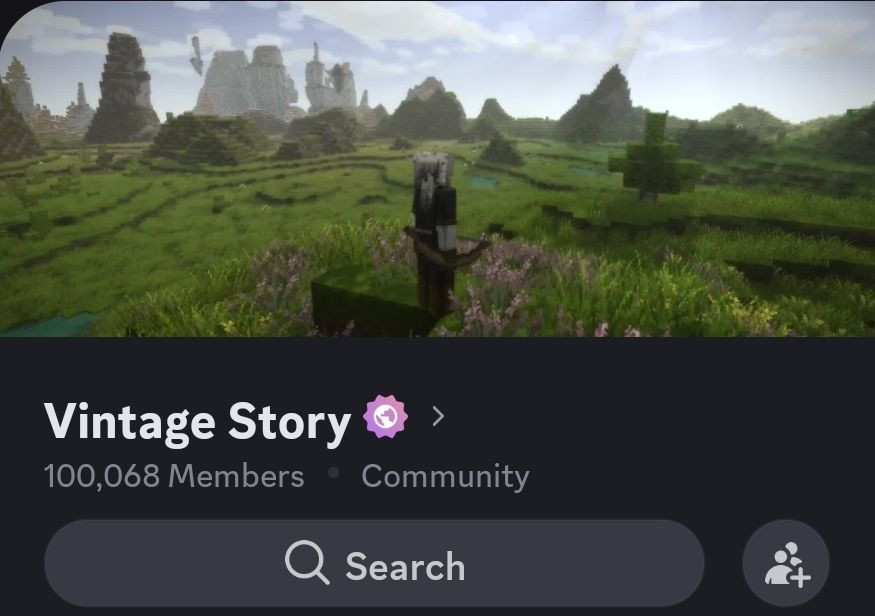 Rythillian's tweet image. The Vintage Story discord reached 100k members a little bit ago today!  Kinda insane to think about, this game used to have such a small  community not too long ago. Kinda bittersweet to no longer have such a  small community, but of course awesome to see the game do well!