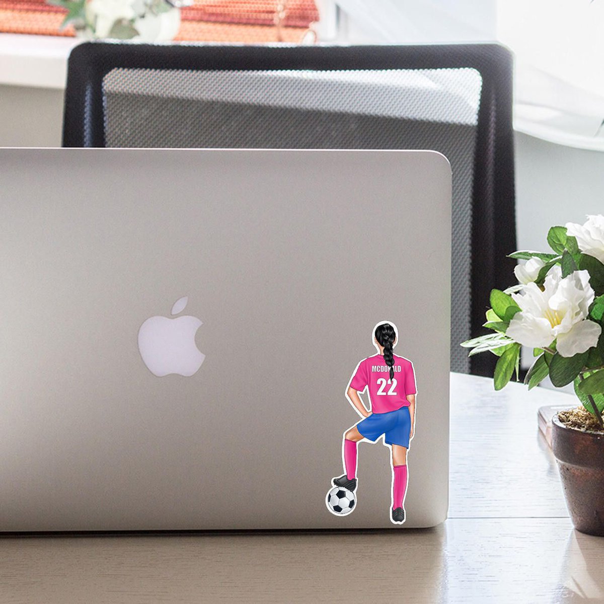 StinkyLockers's tweet image. &quot;Smells like victory—and a bit of jealousy. 💨⚽&quot;

Our custom female soccer stickers are so good, they even make stinky lockers cool.

📱 Designed to match your exact look, number, and style!
🎁 Best team gift ever?

#SoccerGirls #CustomGear #LockerRoomVibes #SportsGifts…