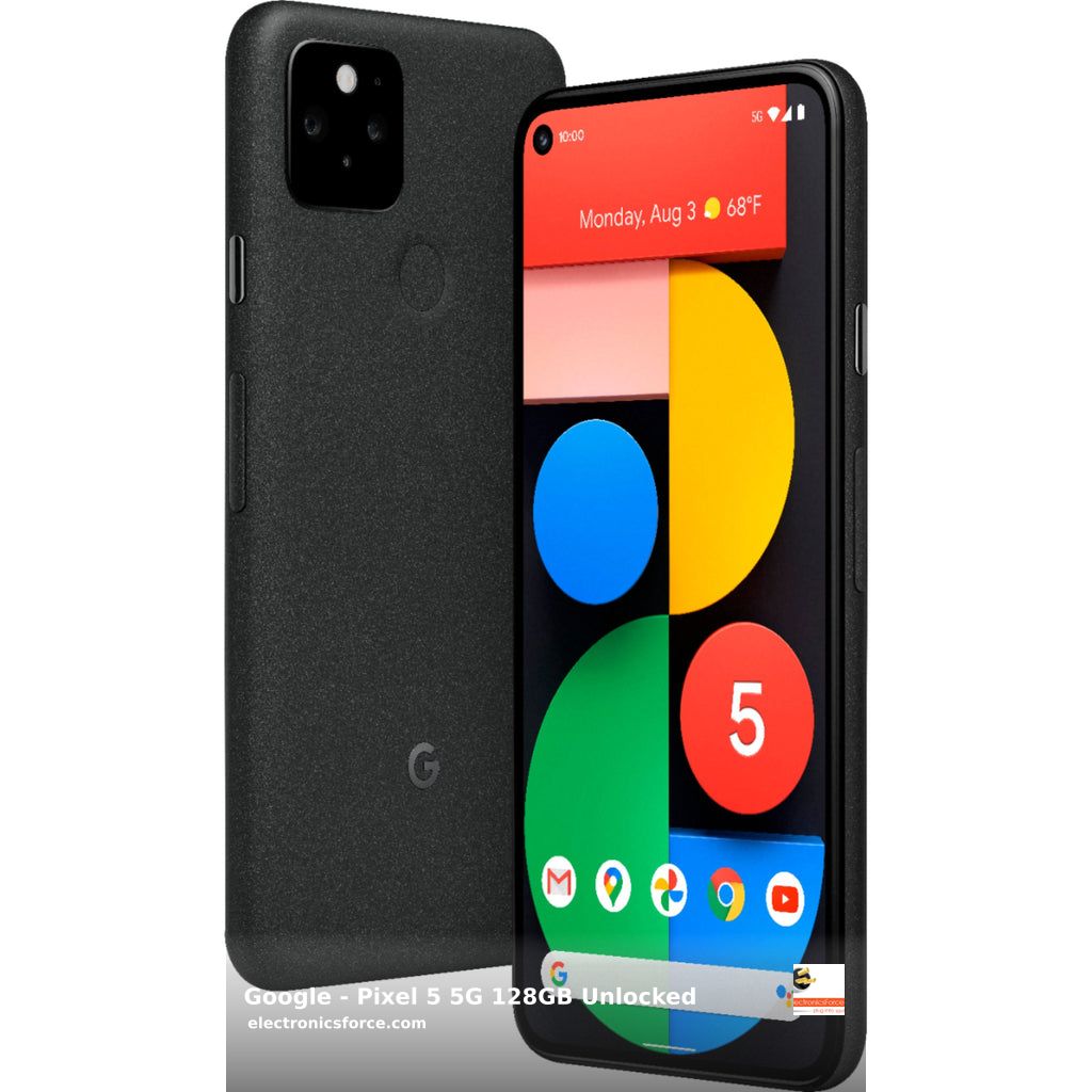 ElectronicForce's tweet image. Unlock the future with the Google Pixel 5 5G! Experience top-tier performance with 128GB storage, 8GB RAM, OLED display, and a stunning dual-camera system. Get yours in Just Black at an unbeatable price of $219.51! #Google #Pixel5 shortlink.store/shcnimblf8ka