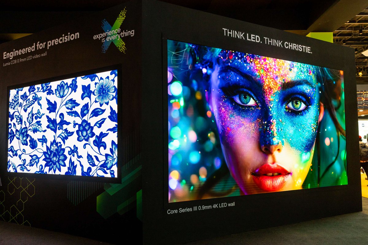 ChristieDigital's tweet photo. 🌟 Design brilliance, deliver impact! Our LED video walls provide unmatched flexibility. ✨ Check out MicroTiles LED & Core Series III at #InfoCommIndia2025: https://t.co/ym6QbVrn1N #LEDVideoWalls #AVInnovation #InfoCommIndia #VisualSolutions https://t.co/4ASdKmNLQ6