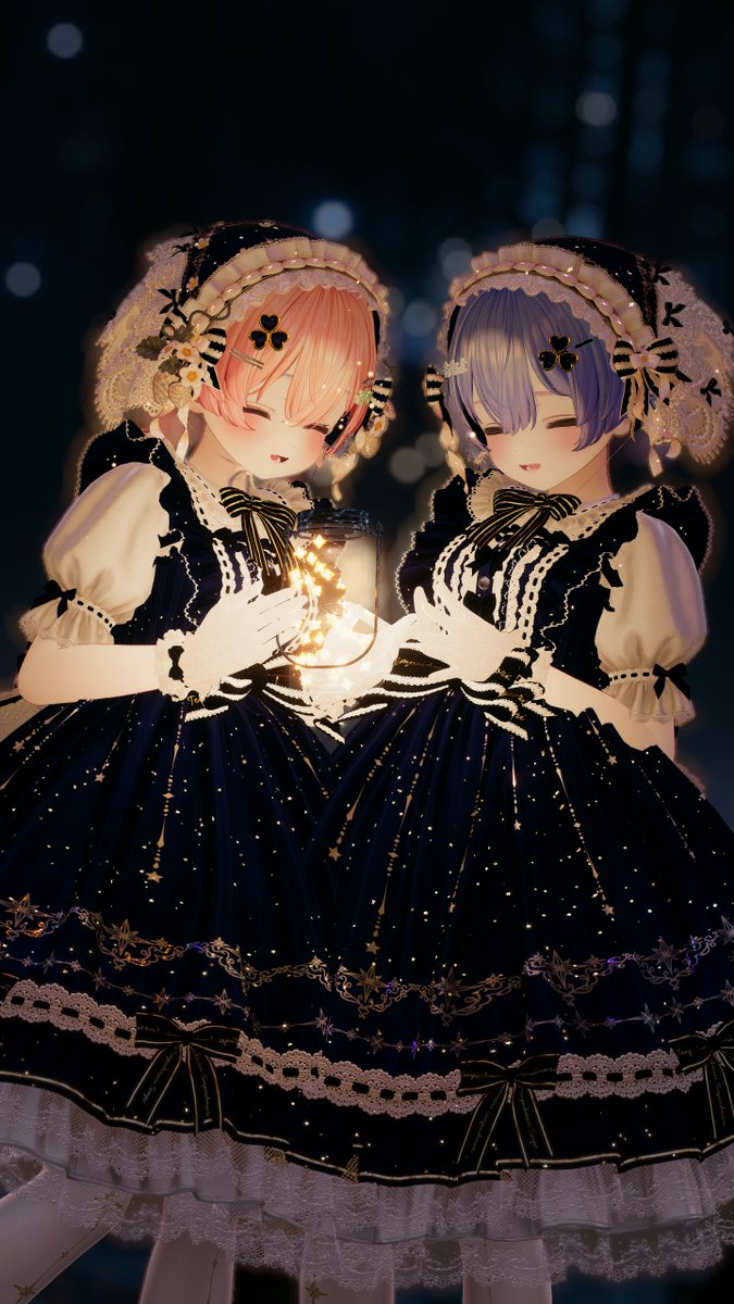 #双子ミルフィちゃんフォトコン #Milfy3D