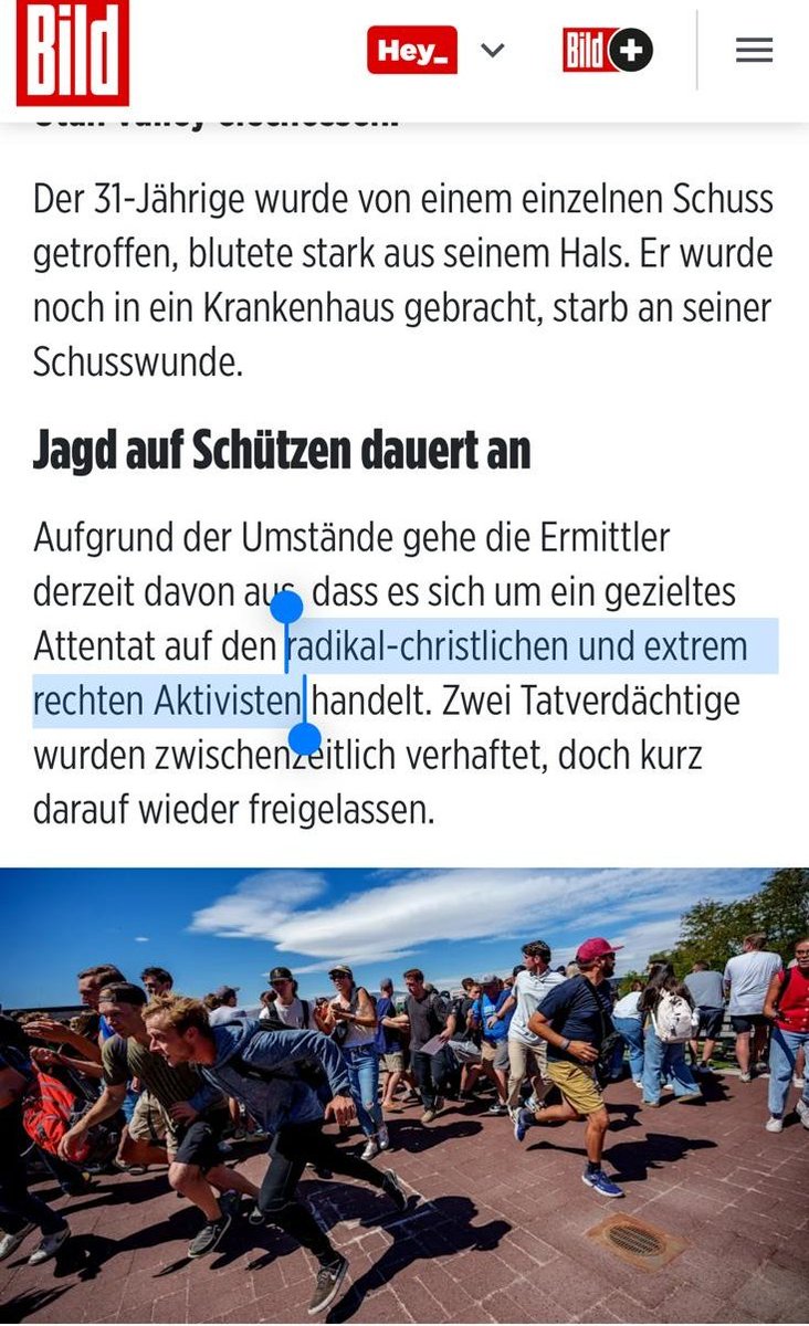 Charlie Kirk, junger Vater von zwei kleinen Kindern, wurde ermordet, weil er seine Meinung gesagt hat. Weil er konservativ war. Weil er nicht links war. Weil er daran glaubte, auch mit den radikalsten Linken in die Diskussion zu gehen. Er ist noch nicht ganz kalt, da wird er