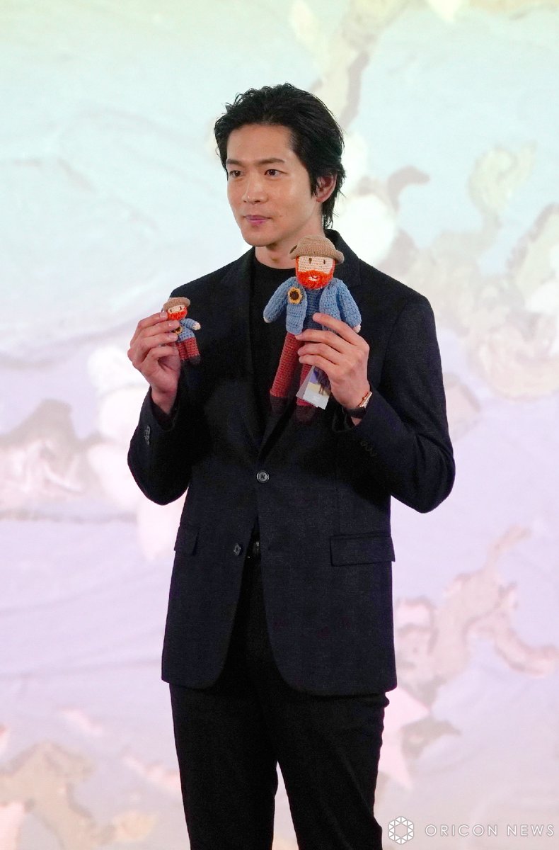 松下洸平、イマーシブ体験に驚き ゴッホ展東京会場スタート✨️ 松下は