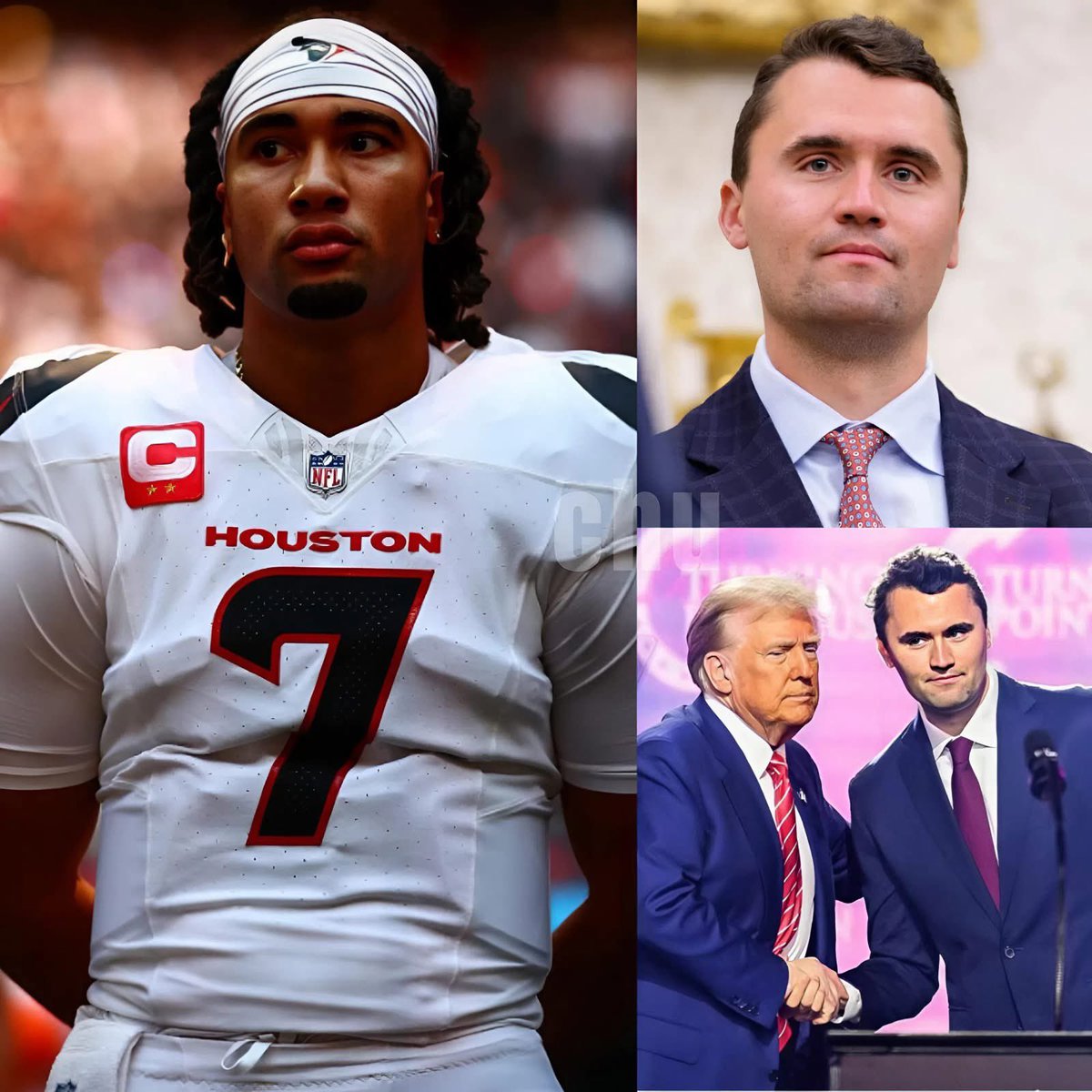 UNPRECEDENTED IN TEXANS HISTORY: CJ Stroud wants the team and the entire NFL to observe a moment of silence in memory of Charlie Kirk. “It's heartbreaking to see America lose such an important voice,” Stroud said. “My deepest condolences to the family and loved ones. This is not