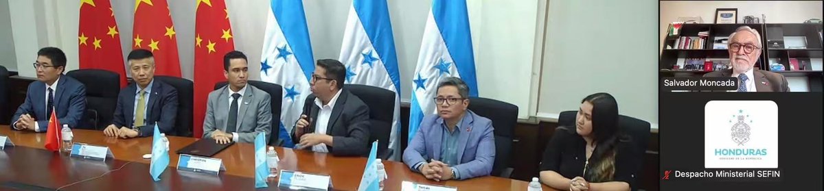 🇭🇳¡Firman evaluación para hidroeléctrica Patuca 2A (150 MW)!
Con el liderazgo del Embajador Moncada, y los Ministros Tejada y Duarte, nuestro país da un paso clave hacia un futuro energético más sostenible. En línea con la visión de la Presidenta <a href="/XiomaraCastroZ/">Xiomara Castro de Zelaya</a>. #Honduras