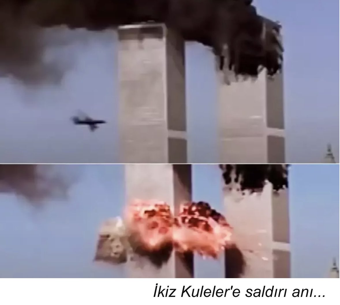 İkiz kulelerde çalışan 2.500 civarında yahudinin hiç biri olay günü işe gitmemişti.
Siyonist yahudilerin 11 Eylül şeytanlıklarının yıldönümünde de azgınlıkları devam ediyor!!