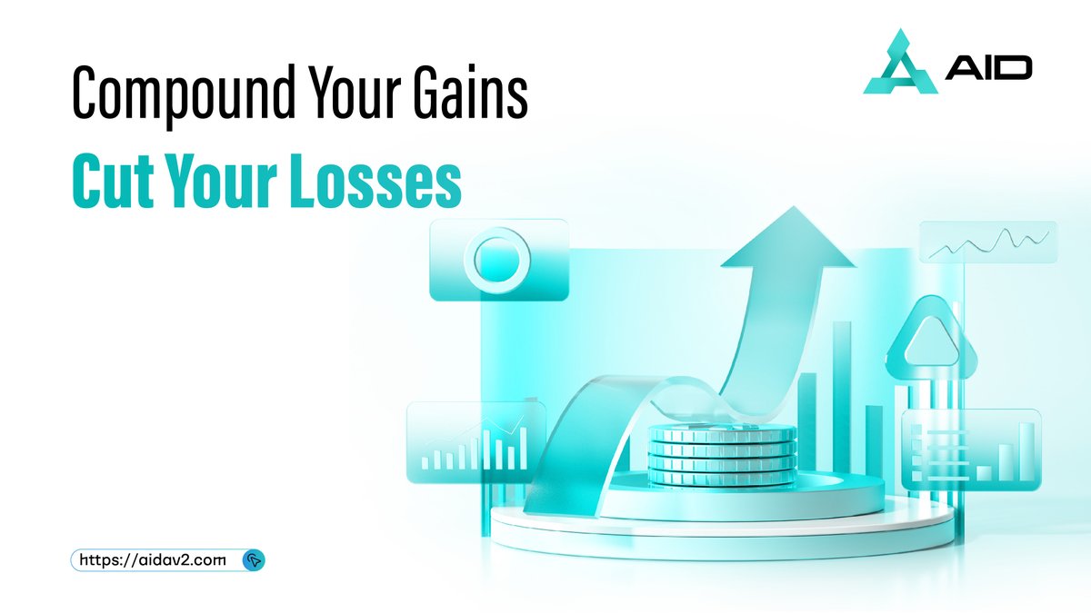 AIDAv2_official's tweet image. 📈 Compound your gains, cut your losses — the smart way with AID.
🤖 Let AI-powered strategies optimize your DeFi journey.
🔗 aidav2.com

#AID #DeFi #AI #Crypto #SmartInvesting