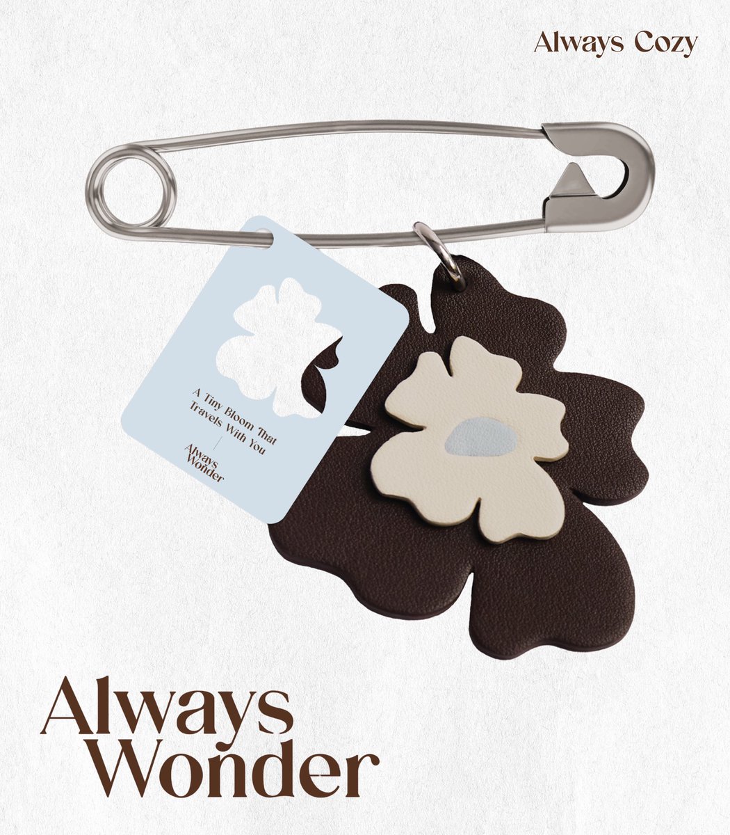 AlwayswonderCo's tweet image. A little bloom you’ll carry every day. 🌻

#AlwaysCozy #AlwaysWonder