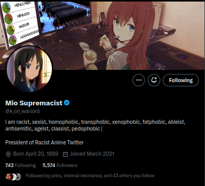You know Charlie was a good guy when he's both the embodiment of Moderate conservatism, AND  Racist Anime Twitter has his back.