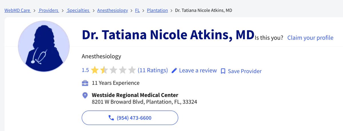 th_etruth's tweet photo. @LARKINHOSPITAL Do the right thing @LARKINHOSPITAL 

Freedom of speech and beliefs in your own political party is the best part of this amazing THE US of A!  No place for people like T. Atkins in our country, especially in the medical field!  We lost a good man, husband, friend and American!! https://t.co/uMgkZDZVEr