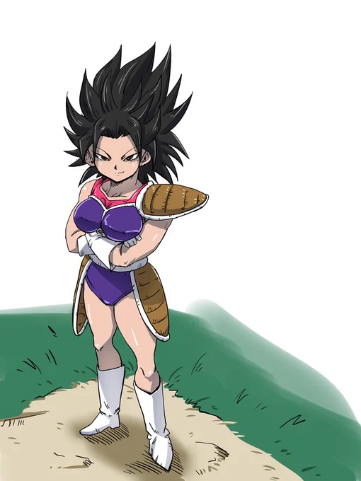 カリフラさんの戦闘服が流行ってますが 私も昔から似合うと思っていました