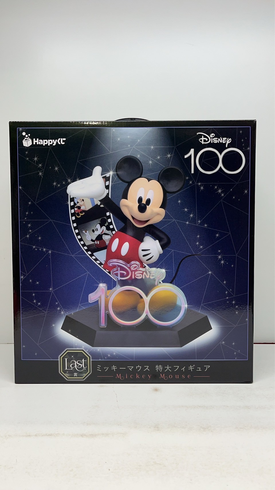 ディズニー 100周年 特大フィギュア Happyくじ ディズニー100周年 ラストワン 蒸気船ウィリー特大
