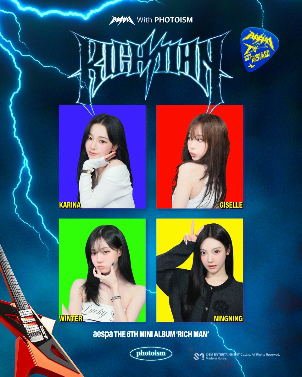 PHOTOISM X aespa ARTIST FRAME OPEN ! 「aespa」 6th Mini Album