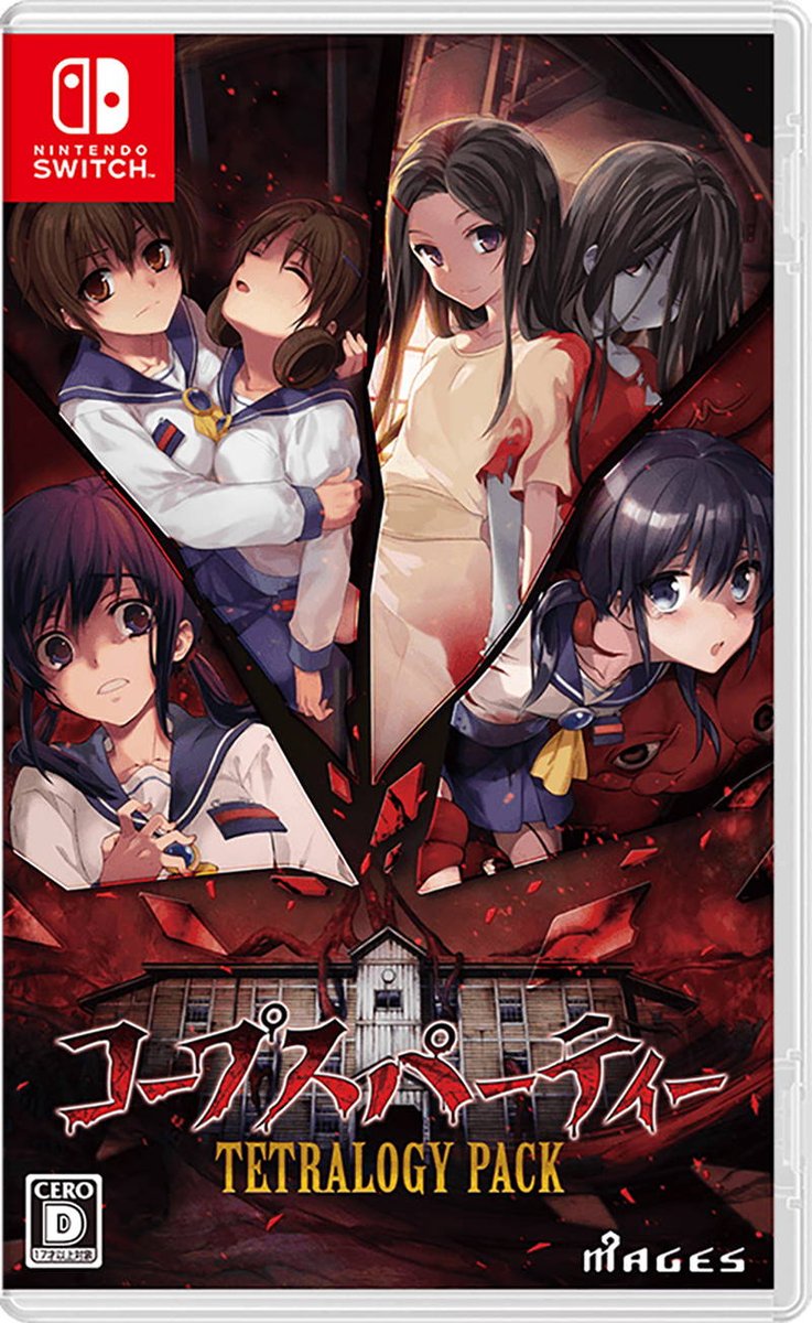 Corpse Party TETRALOGY PACK est de retour en stock sur #NintendoSwitch

Version japonaise incluant l'anglais sur la cartouche 🇬🇧

⏩play-asia.com/corpse-party-t…

Code PSVITA25 = 5% de réduction.